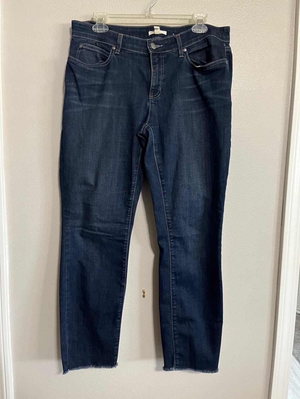Eileen Fisher Women's Straight Leg Jeans - Dark Blue